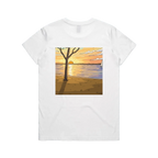 Dusies Coastal Tee - Bongaree Sunset