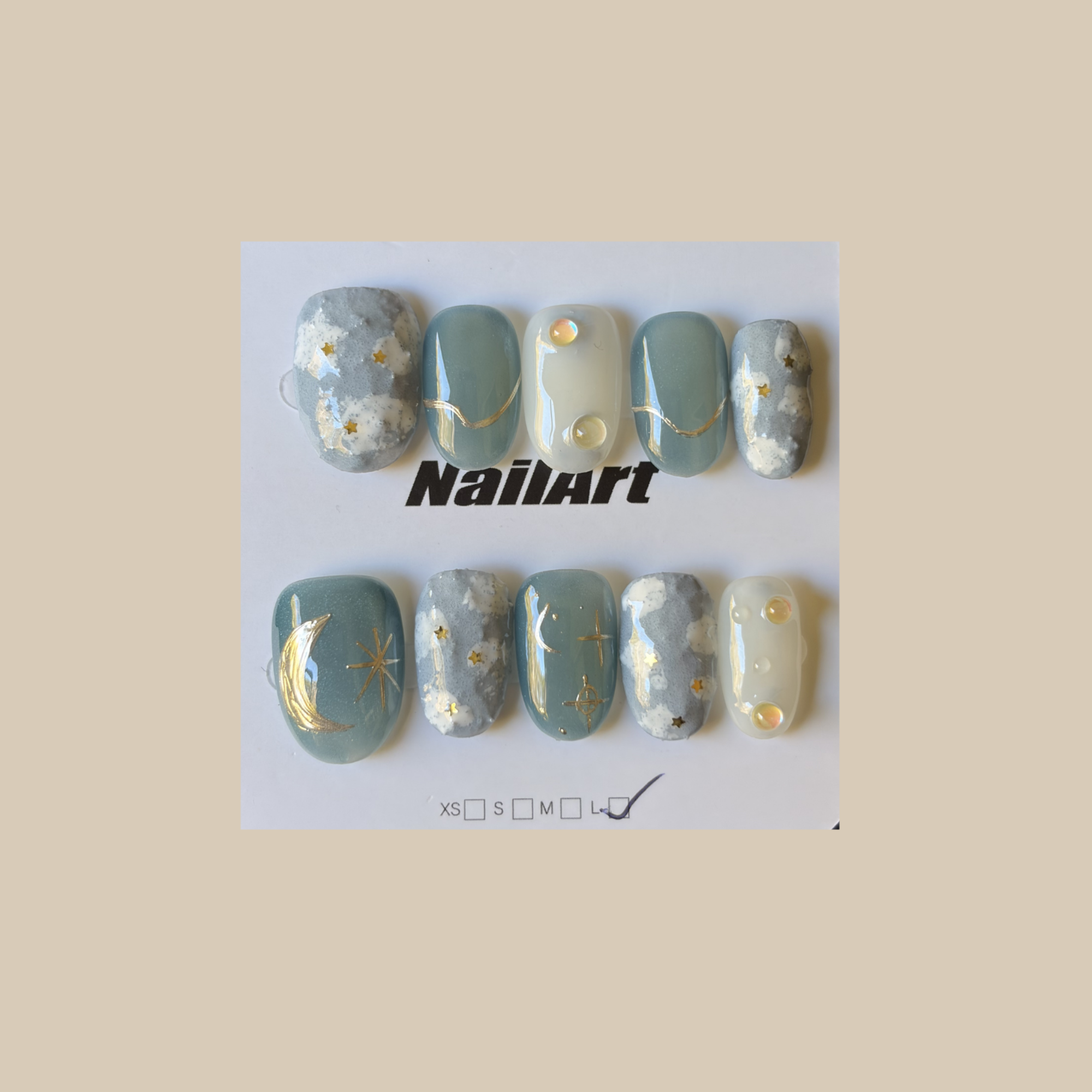 Starlight Shore On-Nail Set