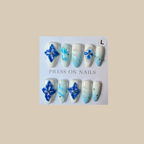 Blue Tide Press On-Nail Set