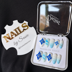 Blue Tide Press On-Nail Set