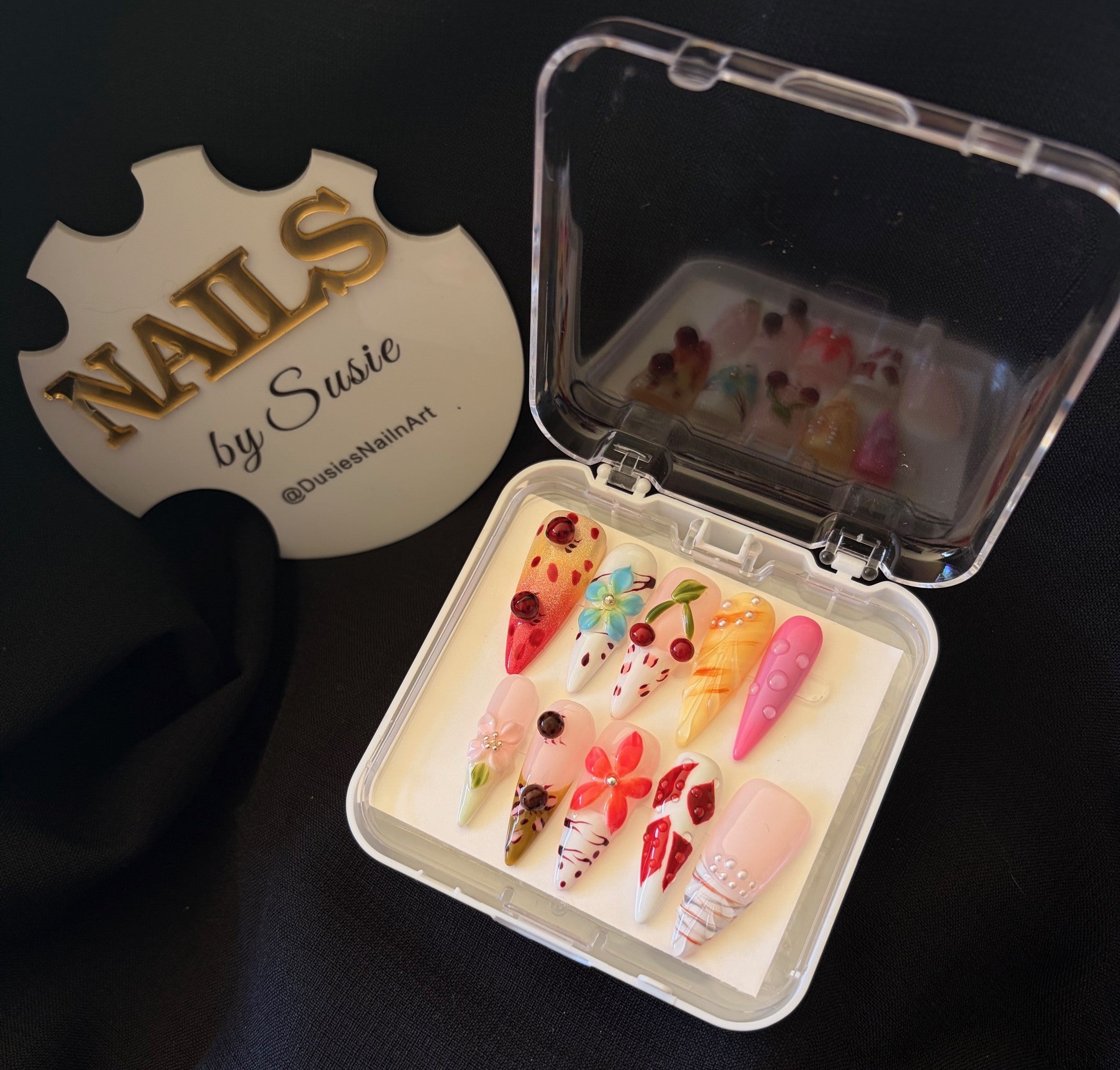 Cherry Blossum Press-On Nail Set