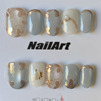 Golden Dune Press On-Nail Set