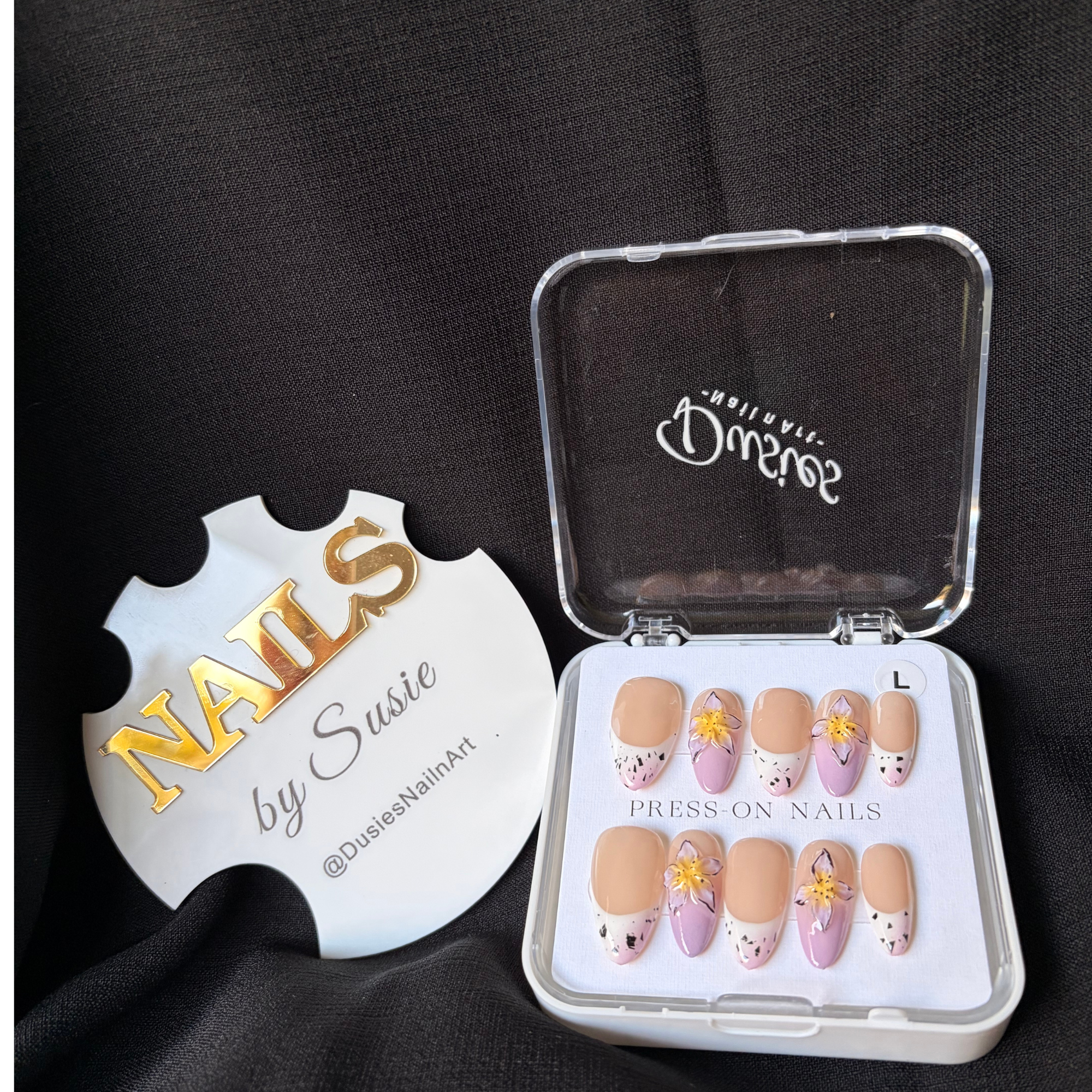 Lilac Wild Press On-Nail Set