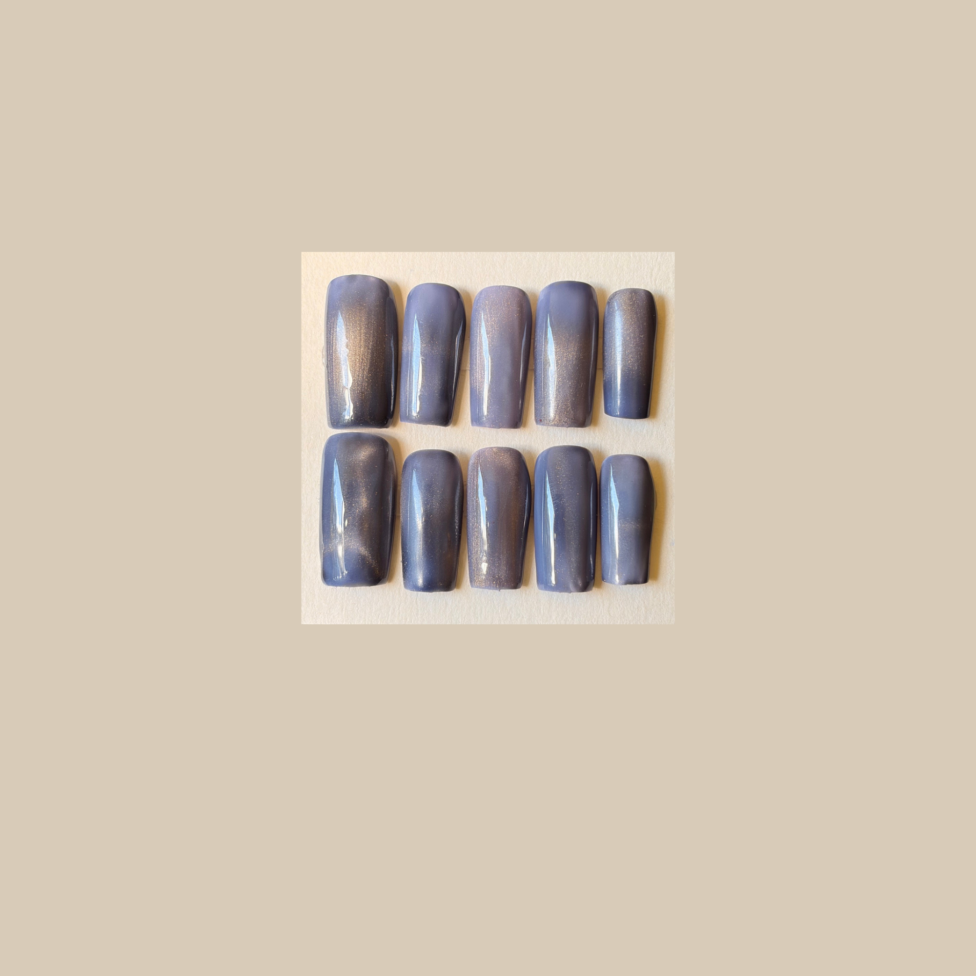 Midnight Coast Press On-Nail Set