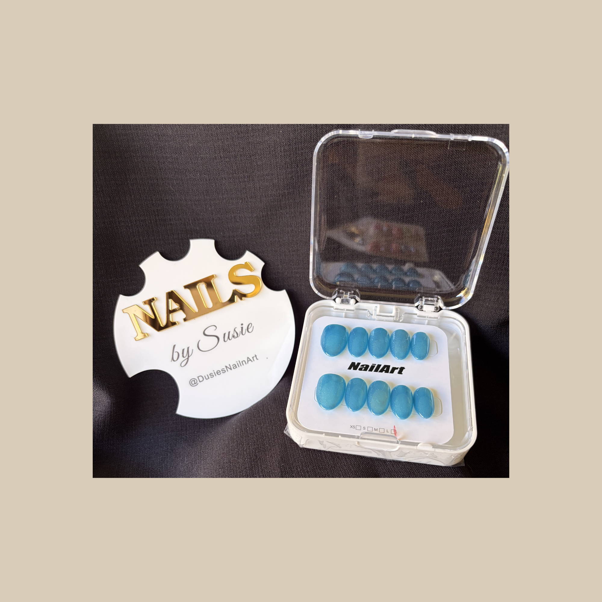 Ocean Mist Press On-Nail Set