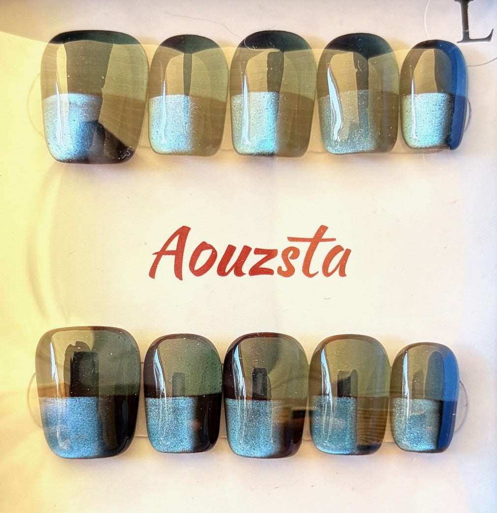 Ocean Steel Press On-Nail Set