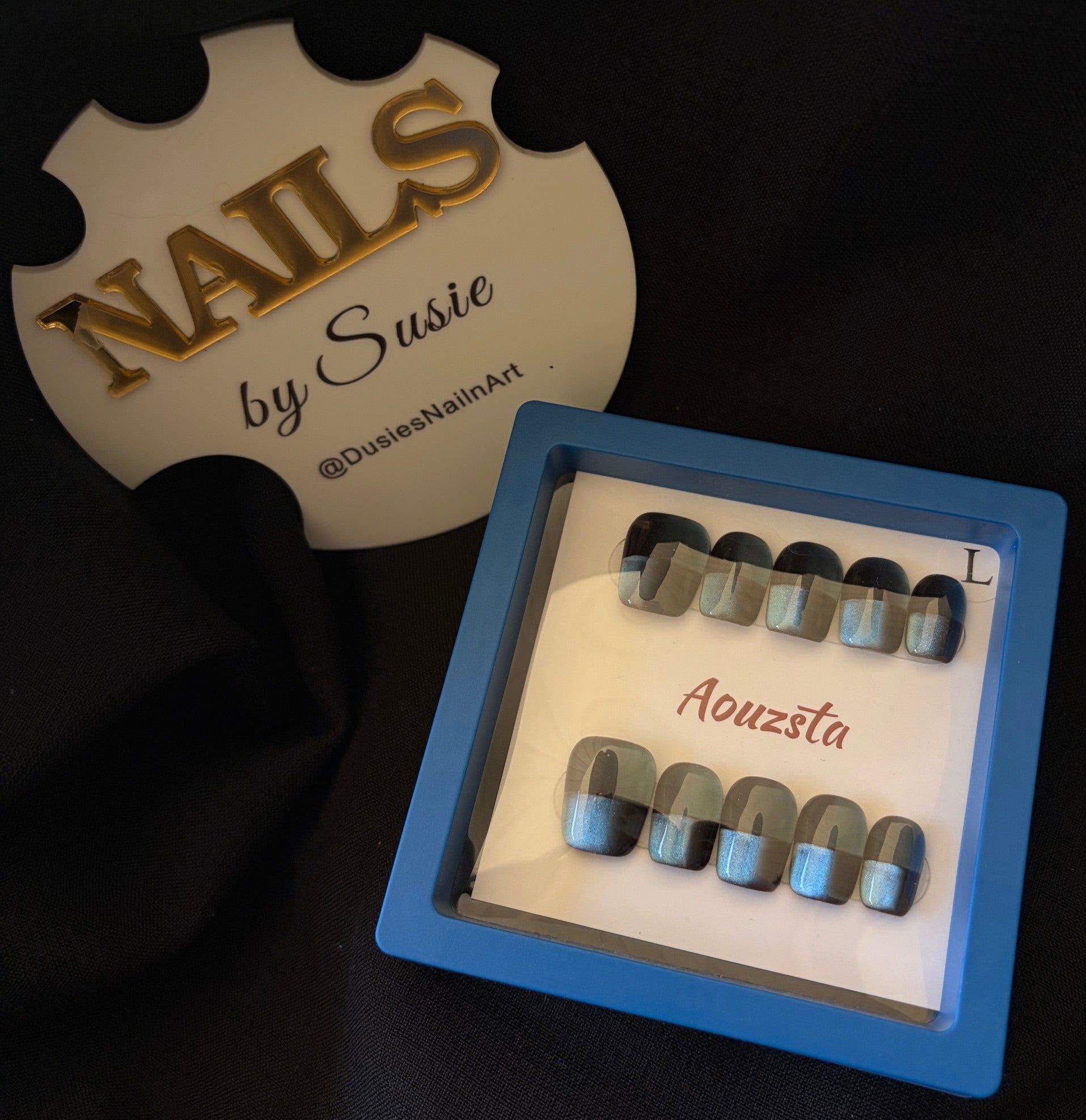 Ocean Steel Press On-Nail Set