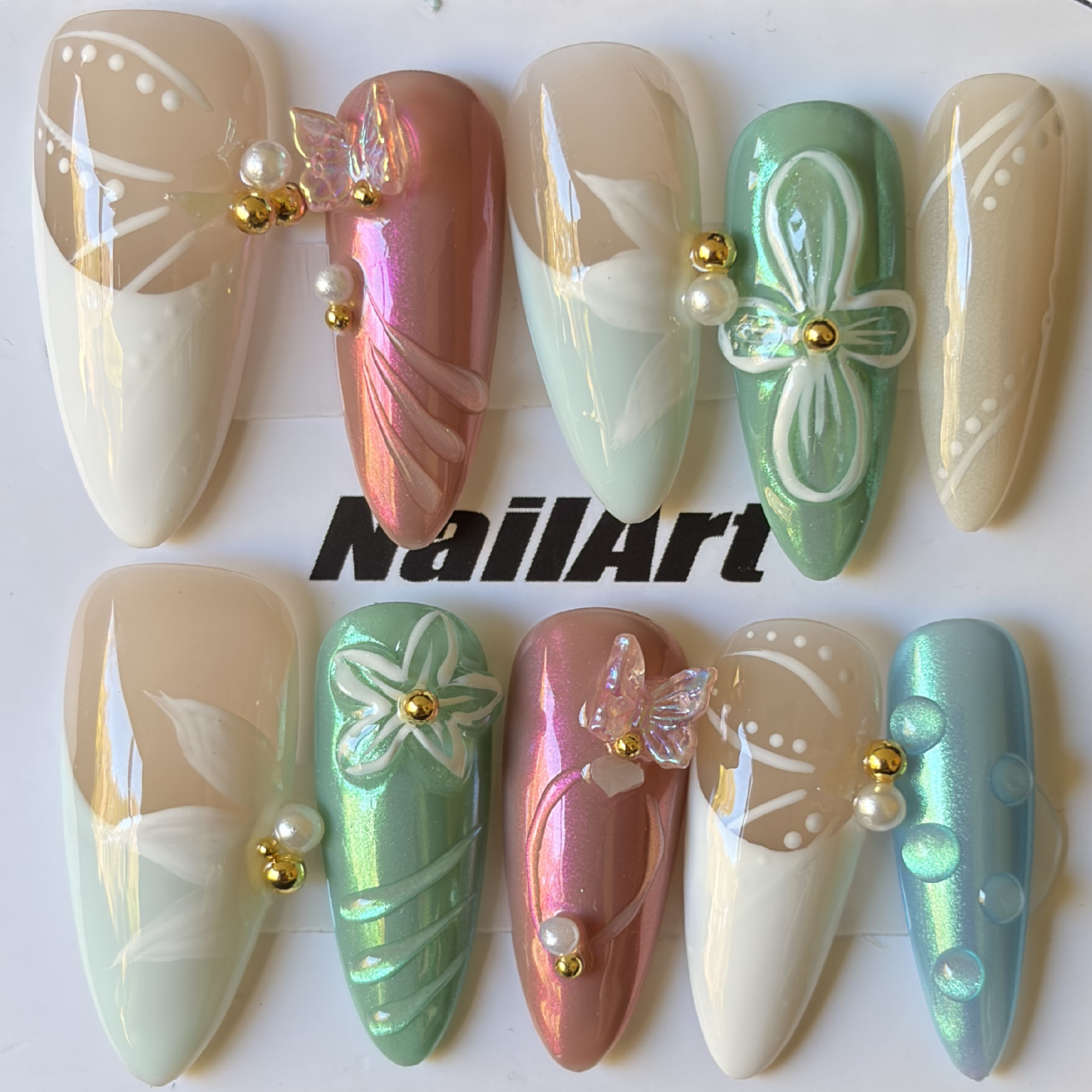 Pastel Muse Press On-Nail Set