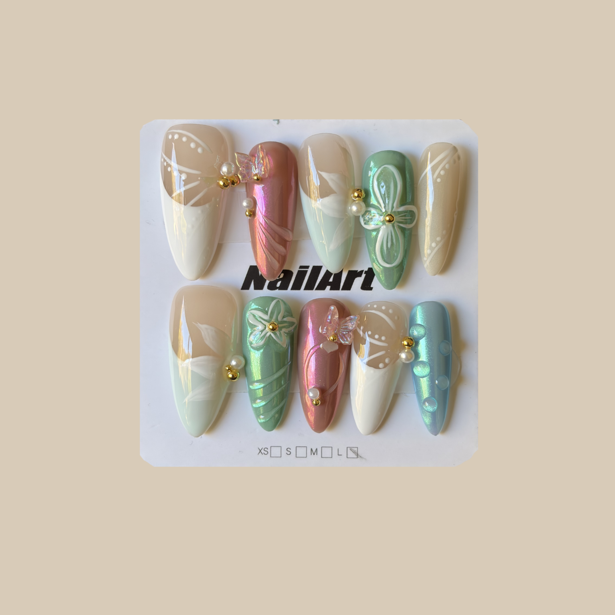 Pastel Muse Press On-Nail Set