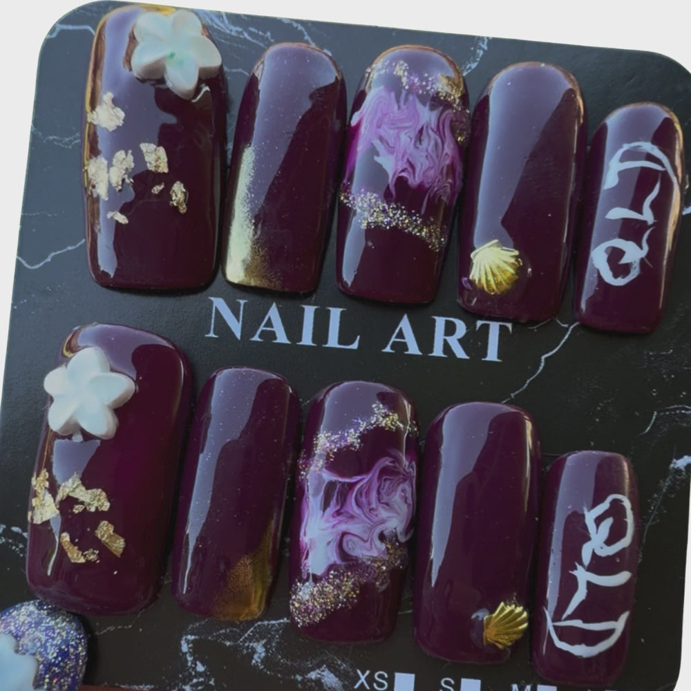 State of Origin Nails - Medium Square