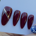 State of Origin Nails - Medium Almond