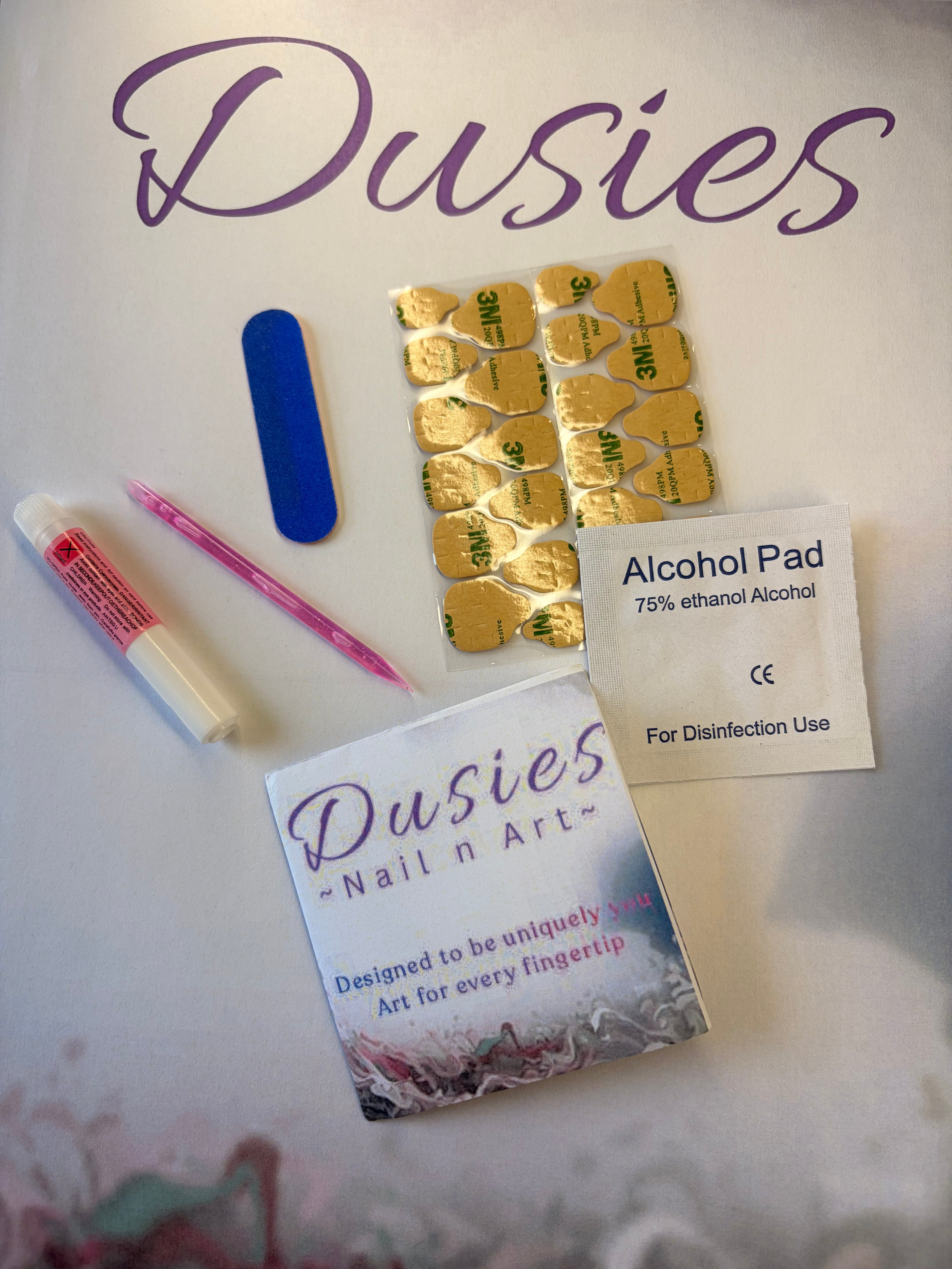 Coastal Spark Press-On Nail Set